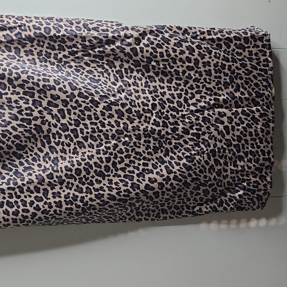 Women's Isabel Maternity Leopard Print Midi A Line Skirt XS - Picture 11 of 11